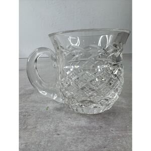 waterford crystal punch cups cut glass Handmade‎ Republic Of Ireland